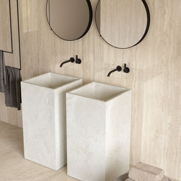 Πλακάκι Unique Travertine Cream Minimal 60x120 cm 